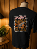"SPOOKY MAMA" Halloween Nakışlı Tişört
